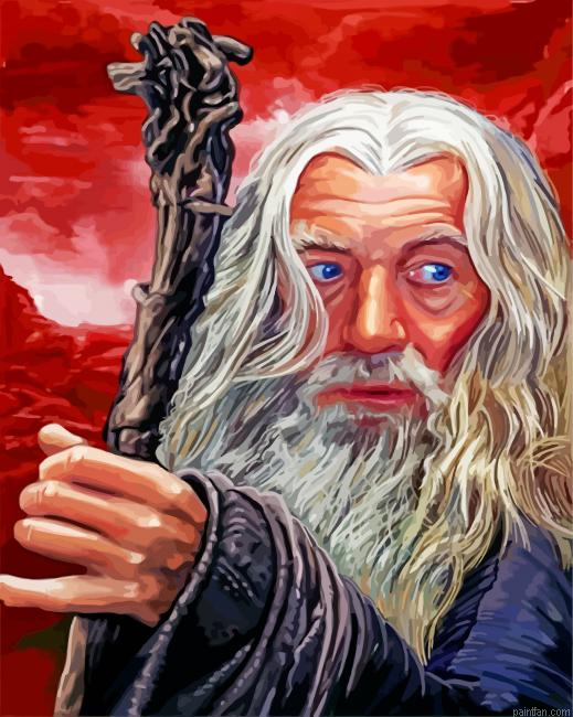 Gandalf Lord Of The Rings Paint By Number.png