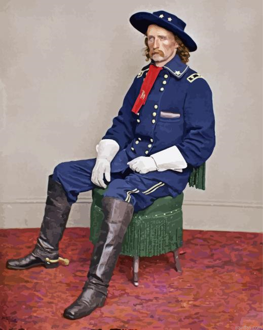 George Custer Portrait Paint By Numbers.png