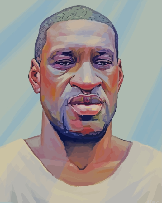 George Floyd Art Paint By Number.png