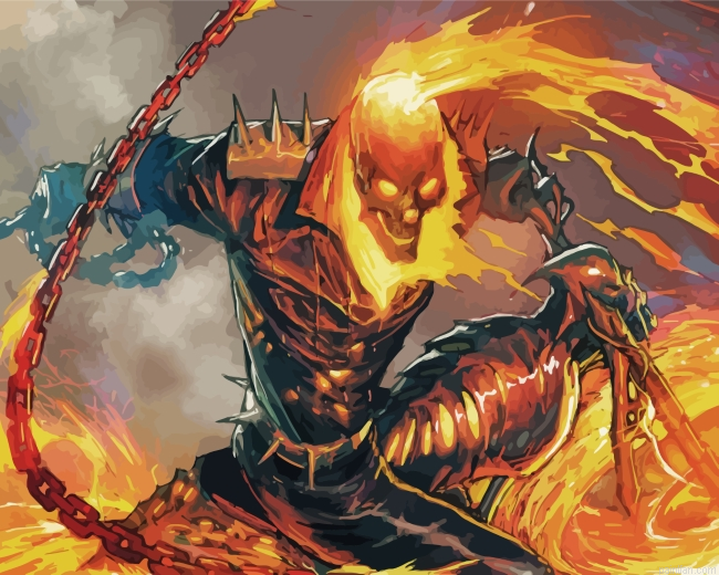 Ghost Rider Fire Paint By Number.png