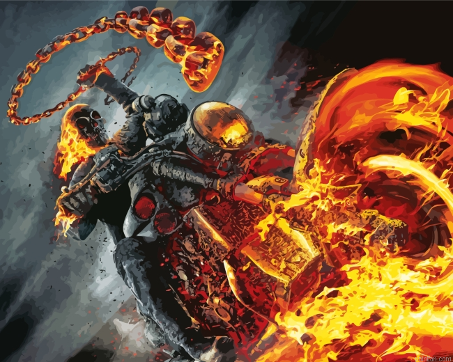 Ghost Rider Paint By Number.png