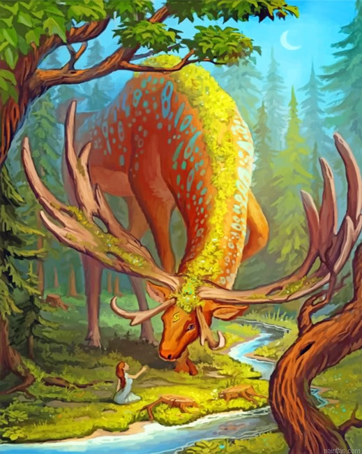 Giant Stag Paint By Number.png