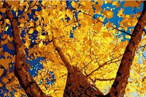 Ginkgo Landscape Paint By Numbers.png