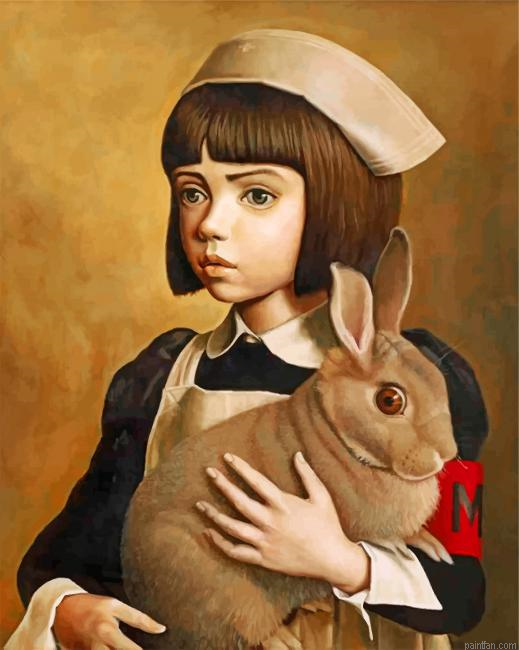 Girl And Rabbit Paint By Number.png