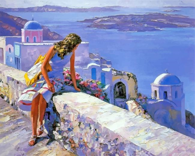 Girl In Greece Paint By Numbers.png