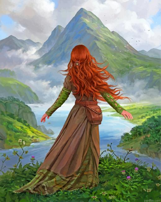 Girl In Nature Paint By Number.png