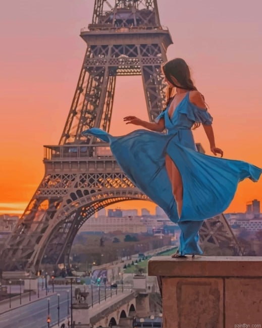 Girl In Paris France New Paint By Numbers.png