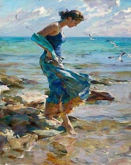 Girl In Sea Paint By Numbers.png