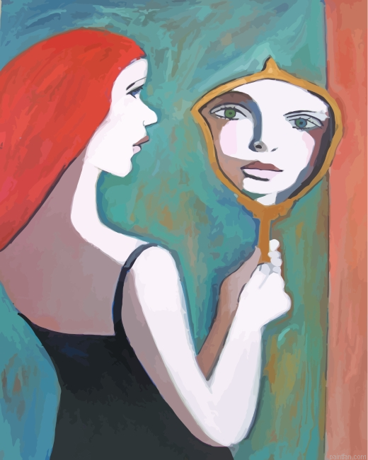 Girl In The Mirror Paint By Numbers.png