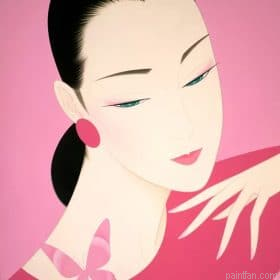 Girl Pink Look Paint By Numbers.png