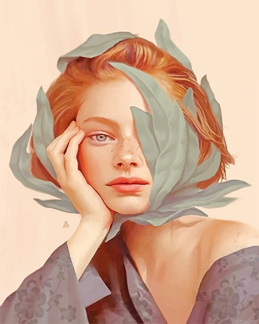 Girl Surrealist Art New Paint By Numbers.png