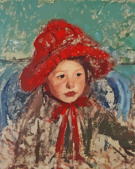 Girl With Red Hat Paint By Numbers.png