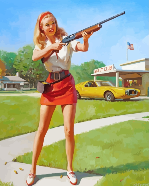 Girl With Shotgun Paint By Number.png