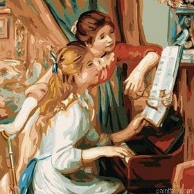 Girls At The Piano Paint By Numbers.png