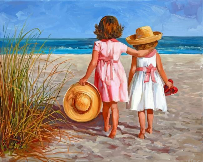 Girls In Beach Paint By Number.png
