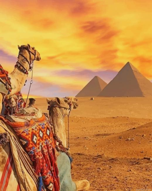 Giza Necropolis Egypt New Paint By Numbers.png
