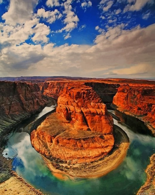 Glen Canyon National Recreation Area America New Paint By Numbers.png