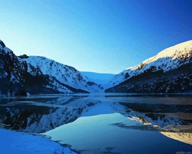 Glendalough Lake Paint By Numbers.png