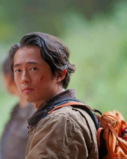 Glenn Rhee The Walking Dead Paint By Number.png