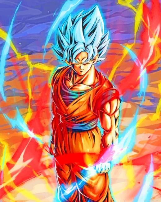 Goku Dragon Ball Animes Paint By Numbers.png