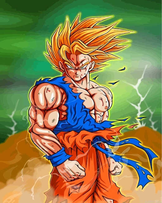 Goku Dragon Ball Paint By Number.png