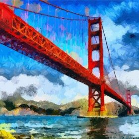 Golden Bridge Paint By Numbers.png
