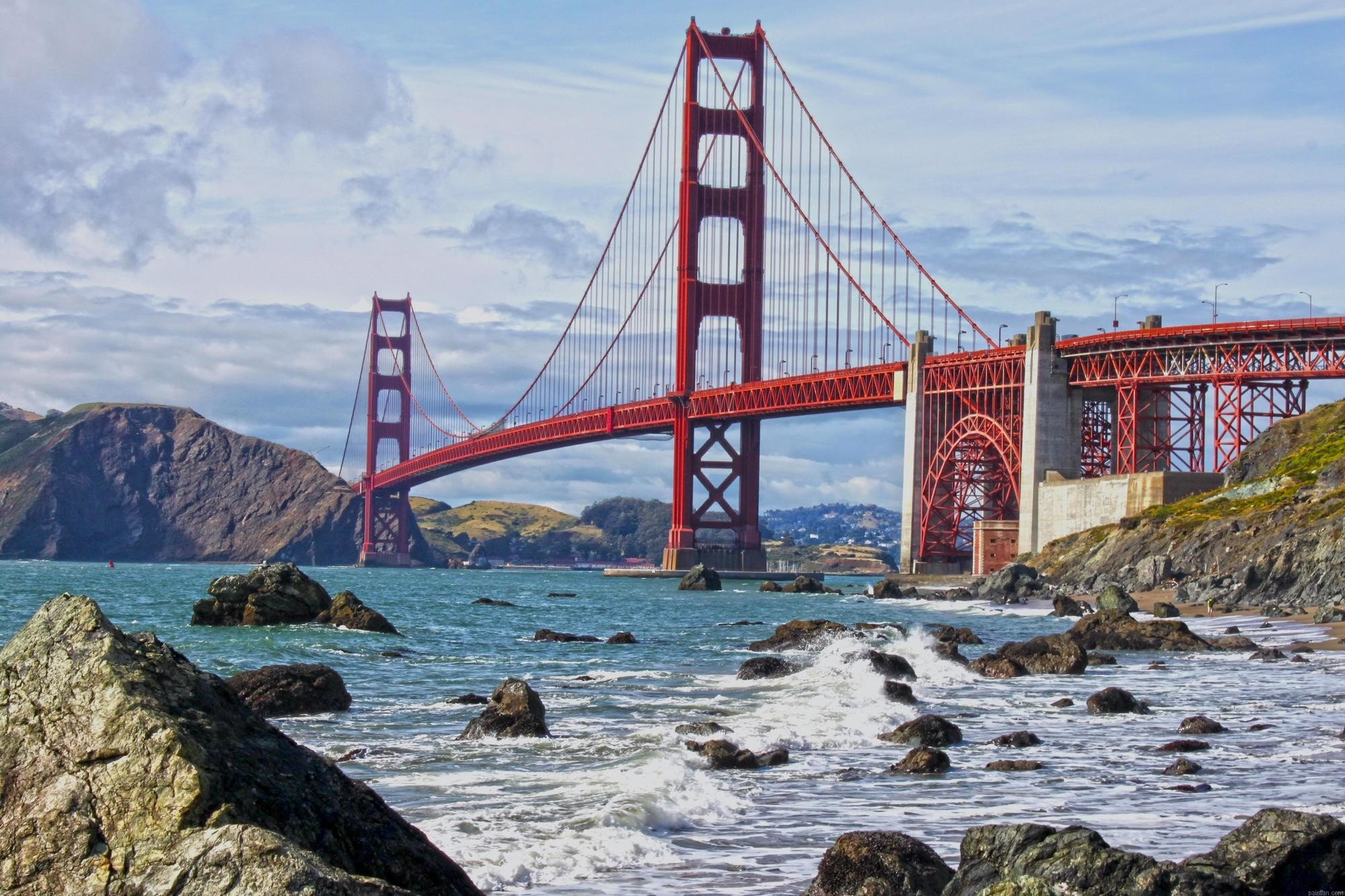 Golden Gate Bridge San Francisco Cities Paint By Number.png