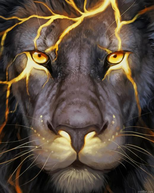 Golden Lion New Paint By Numbers.png