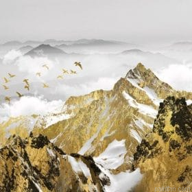 Golden Mountains Paint By Numbers.png