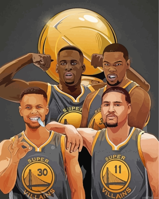 Golden State Warriors Players Paint By Number.png