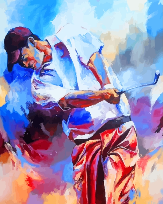 Golf Player Art Paint By Number.png