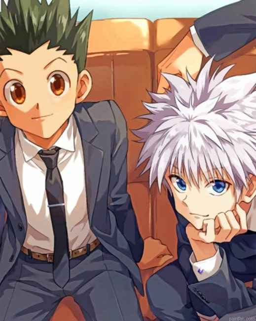 Gon And Killua New Paint By Numbers.png