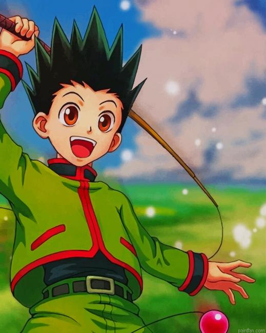 Gon Freecss Hunter X Hunter New Paint By Numbers.png