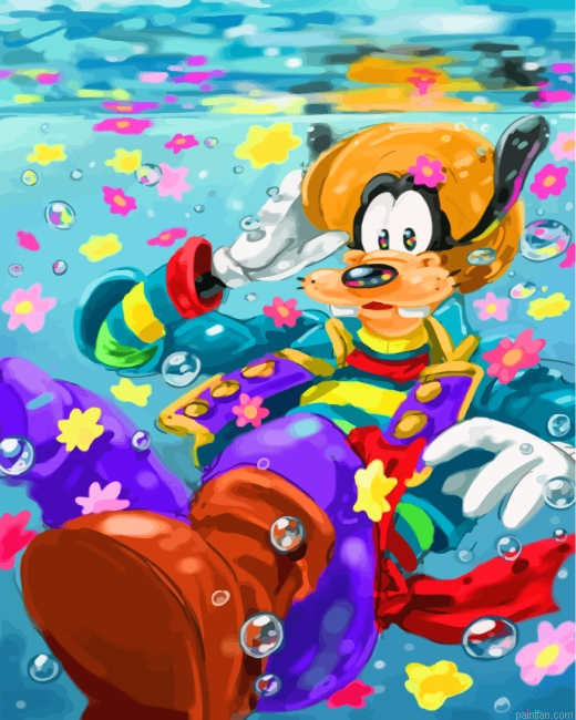 Goofy Disney Paint By Number.png