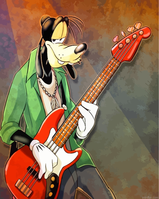 Goofy The Rock Star Paint By Number.png