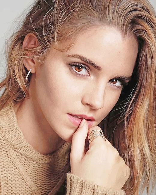 Gorgeous Emma Watson New Paint By Numbers.png