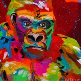 Gorilla Paint By Numbers.png