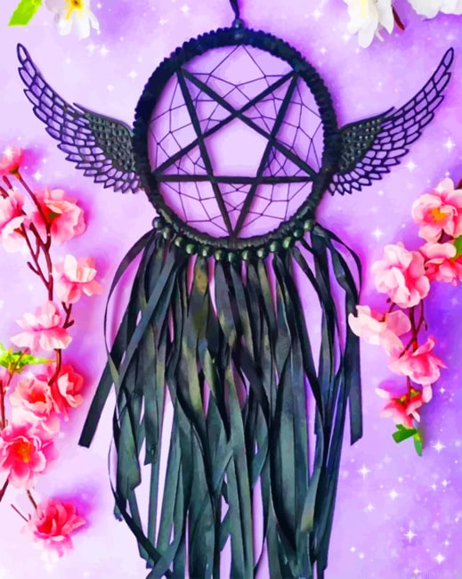 Gothic Dream Catcher New Paint By Numbers.png