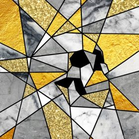Gramophone Skull Abstract Paint By Numbers.png