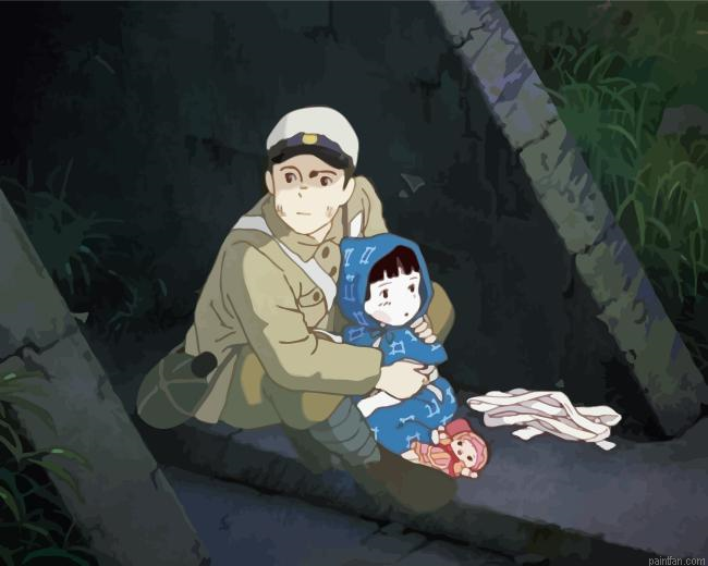 Grave Of The Fireflies Paint By Numbers.png