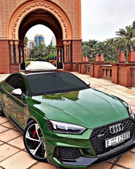 Green Audi Paint By Numbers.png