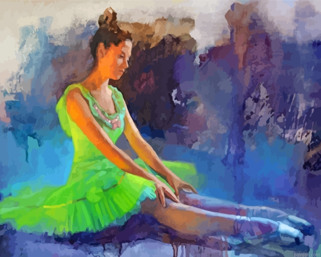 Green Ballerina Paint By Number.png