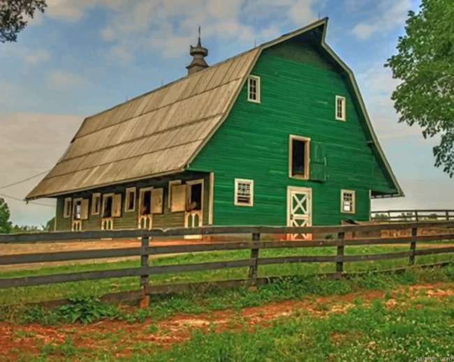 Green Barn New Paint By Numbers.png