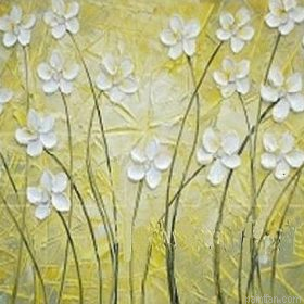 Green Flowers Paint By Numbers.png