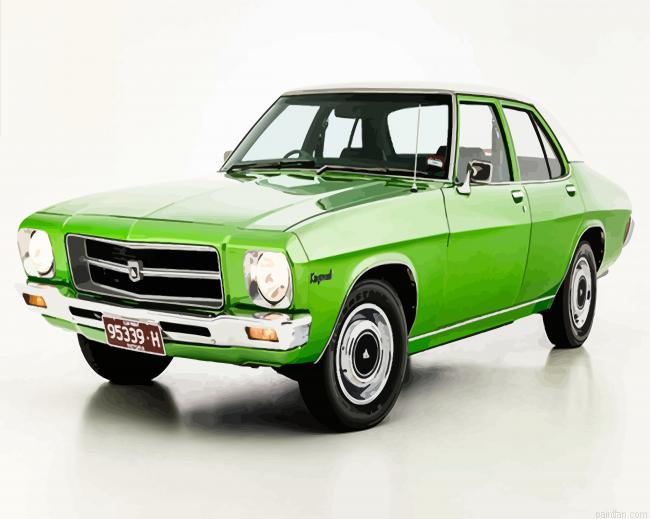 Green Holden Hq Kingswood Paint By Numbers.png