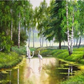 Green Landscape Paint By Numbers.png