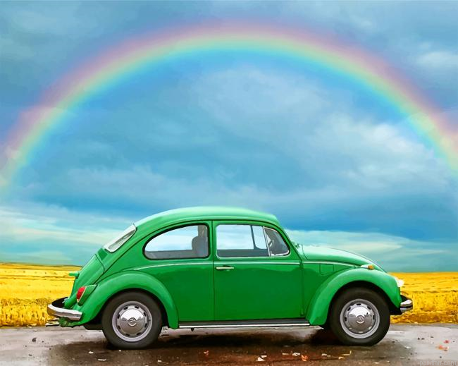 Green Volkswagen Paint By Number.png