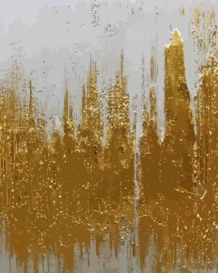 Grey And Golden Art Paint By Numbers.png