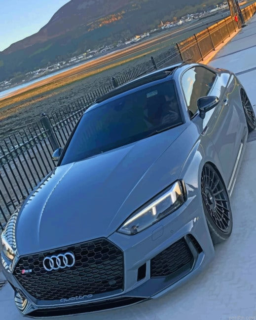 Grey Audi Rs5 Paint By Numbers.png