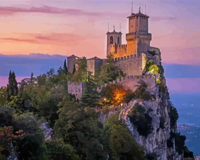 Guaita San Marino Paint By Numbers.png
